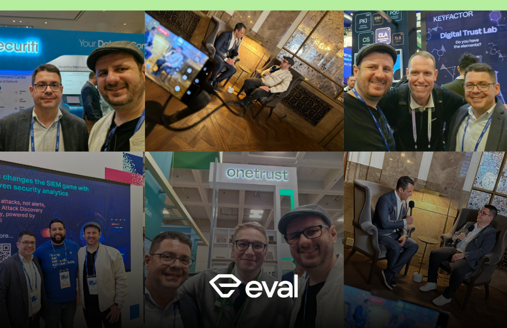 RSAC 24 Mosaic with photos of managing members at the event.