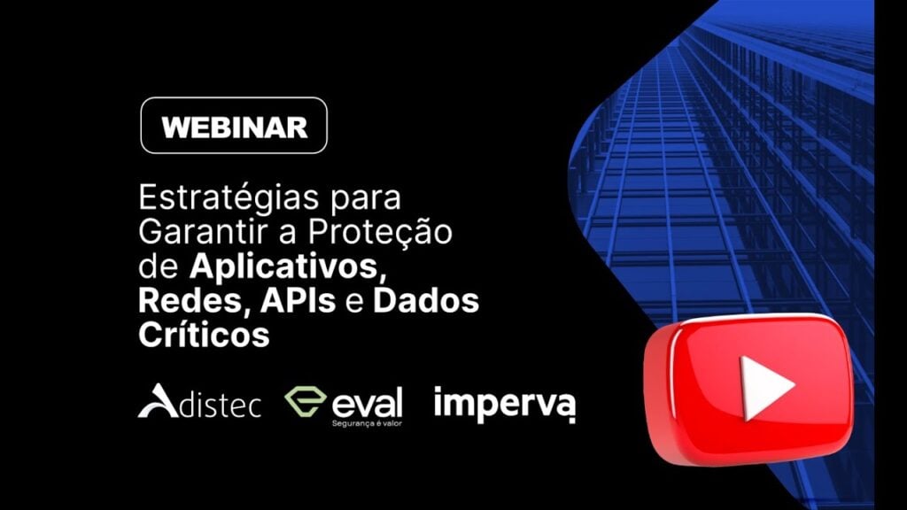 Imagen con texto: Webinar Estrategias para proteger aplicaciones, redes, API y datos